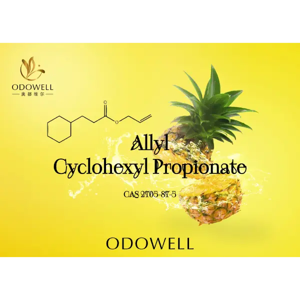 Allyl Cyclohexyl Propionate - ODOWELL's Pineapple Ester பிரகாசமான, நீண்ட காலம் நீடிக்கும் பழ வாசனை திரவியங்கள்